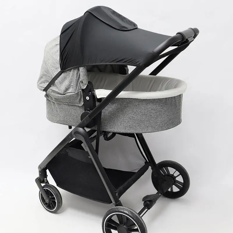Poussette bébé nacelle promenade extérieur confort sécurité capot ajustable tissu doux moderne design
