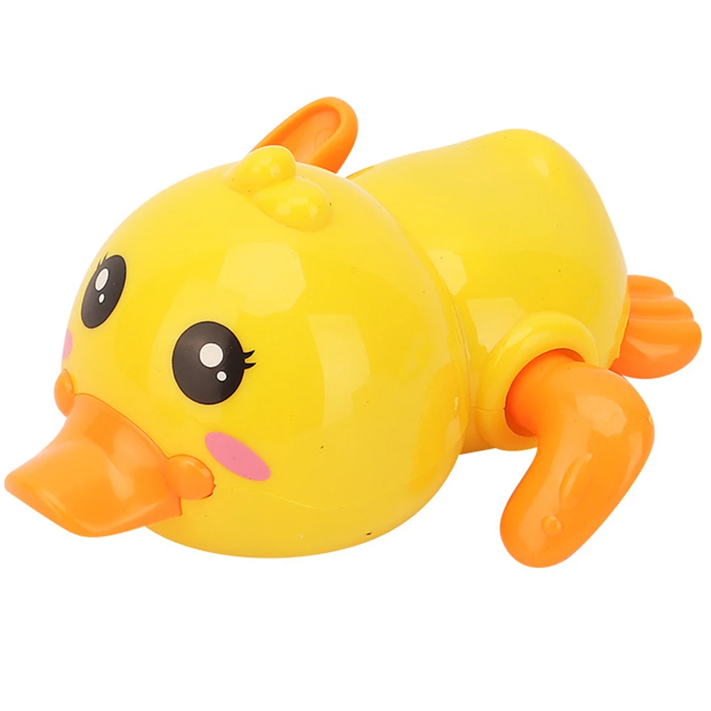 Jouet de bain en plastique canard jaune jouets d'eau pour bébés cadeau pour enfants bain安全 flottant design mig