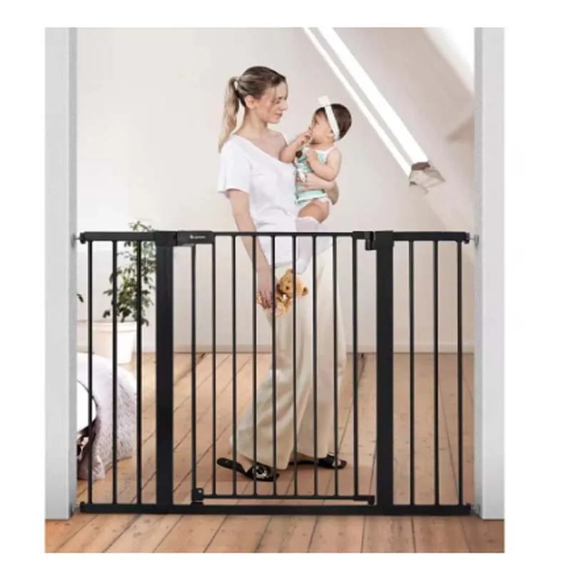 Porte pour bébé pour portes d'escalier, fermeture automatique, porte pour chien Extra large pour la maison, mo