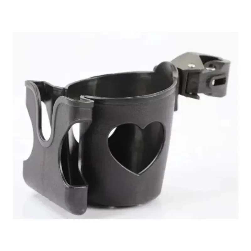 Portegobelet universel pour poussette fixation sécurisée design épuré compatible toutes marques noir accessoir