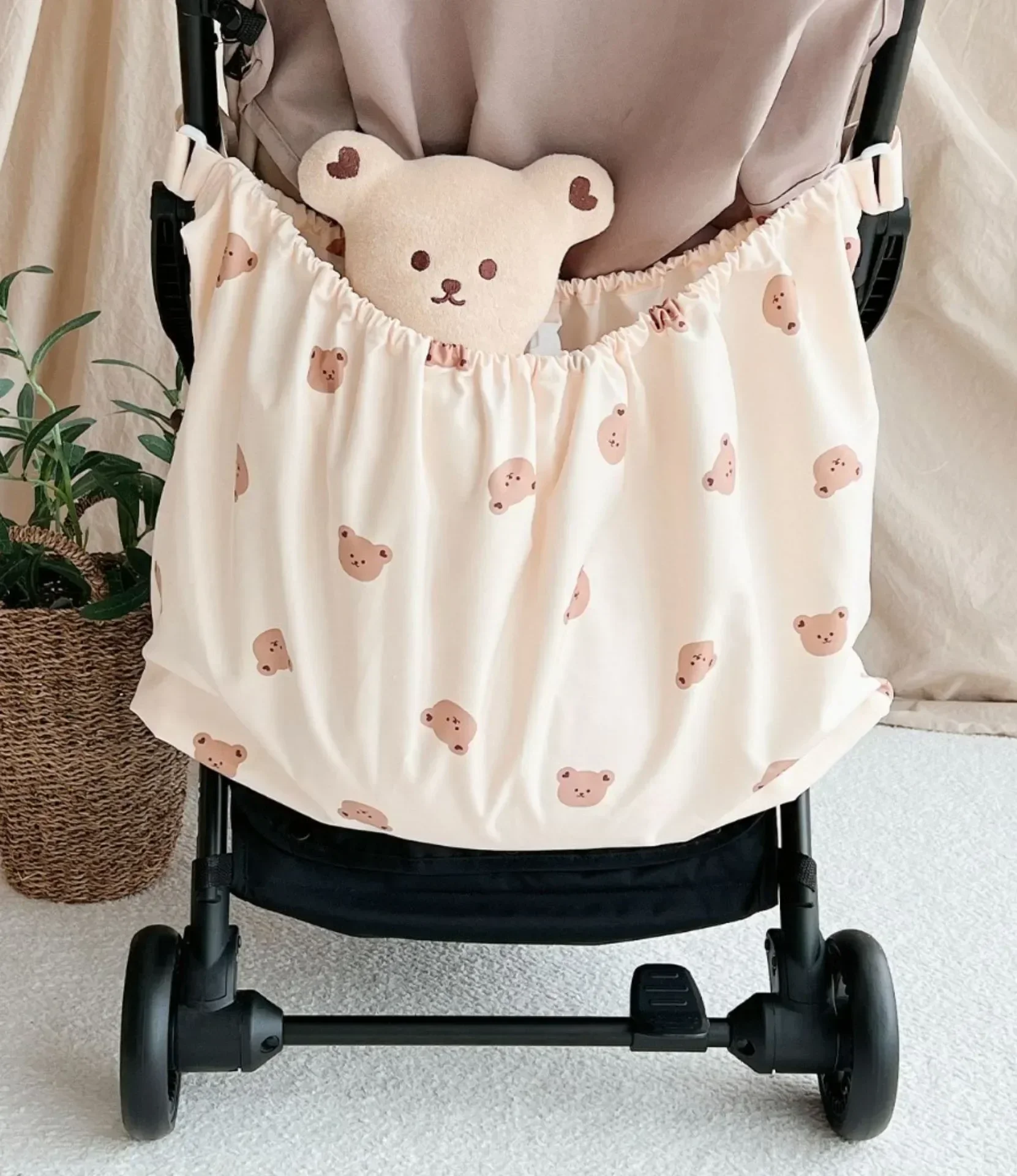 Sac de rangement poussette multifonctionnel Bears organizer bébé sac à couches grande capacité accessoire pous