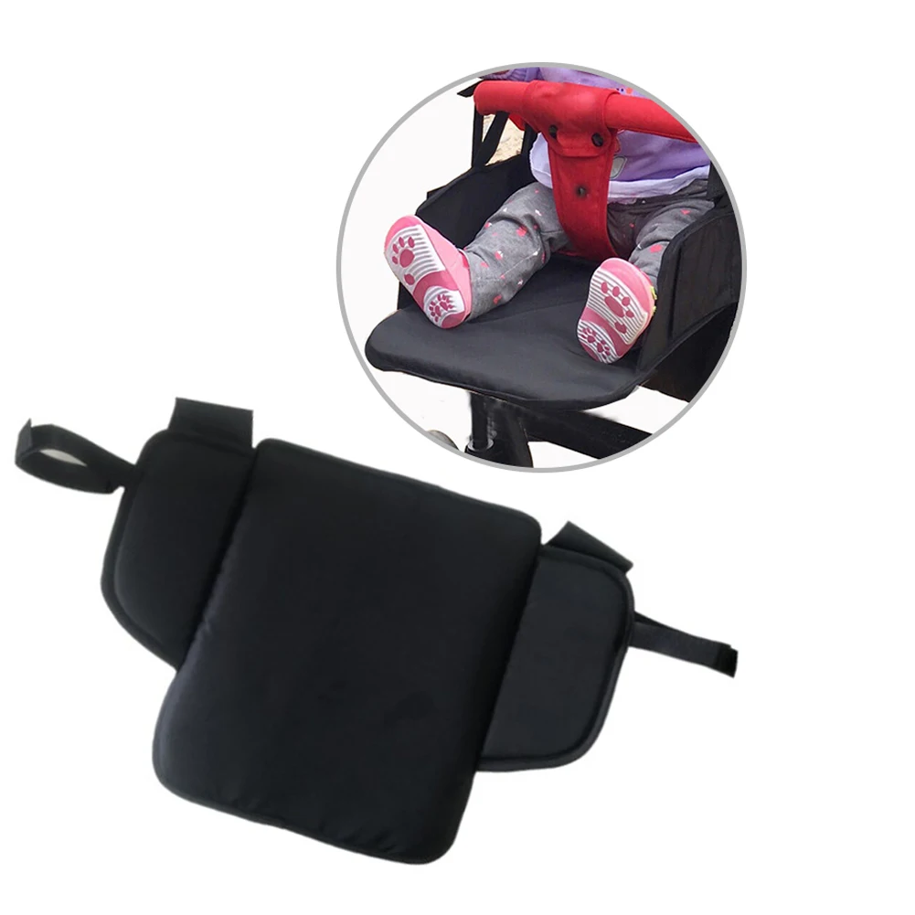 Coussin de sécurité pour siège de poussette accessoire bébé confortable tissu synthétique durable fixation séc