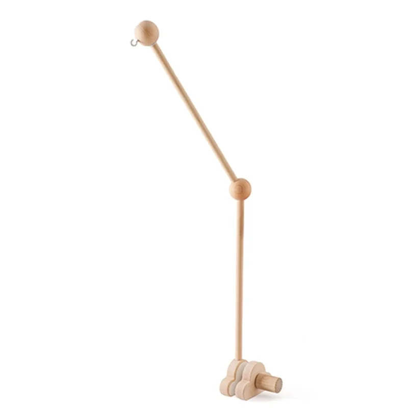 Support de suspension en bois naturel design scandinave pour décoration intérieure et organisation maison