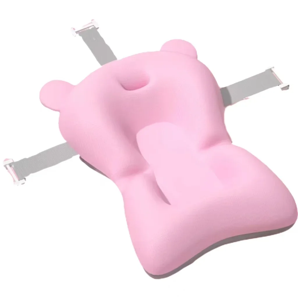 Coussin de soutien ergonomique pour bébé siège auto fauteuil apprentissage coussin doux matériau mousse rose p