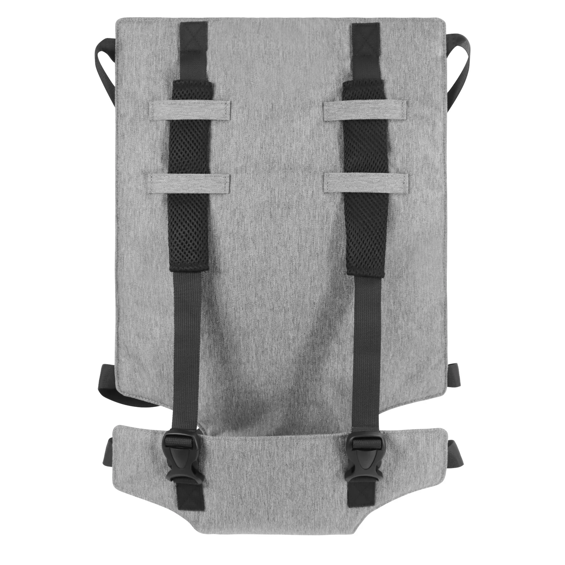 Sac à dos portable pour bébé chaise de salle à manger ceinture de sécurité siège d'appoint ajustable gris clai