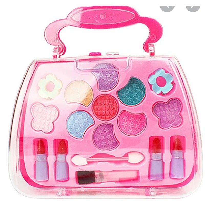 Ensemble maquillage pour bébé filles jouets éducatifs sac cosmétiques