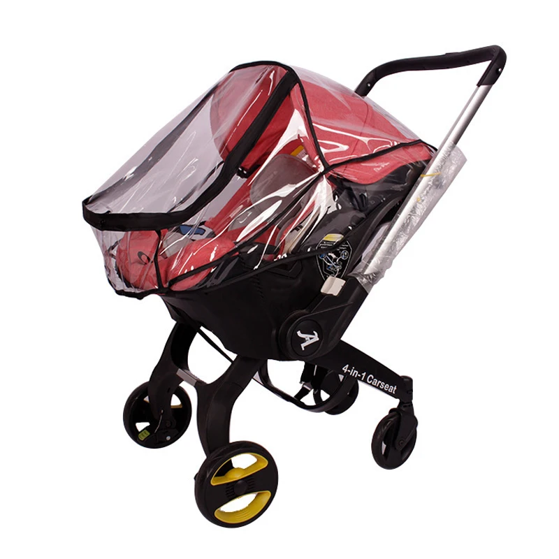 Housse de pluie DOONA pour poussette protection bébé 06 mois matériau polyester style pratique et élégant duré