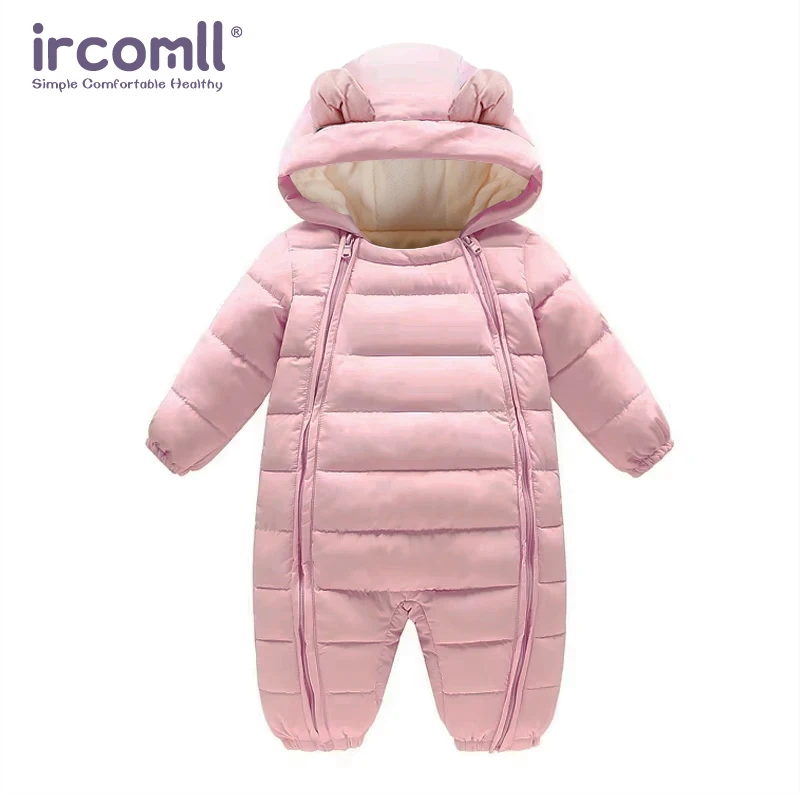 Combinaison optique chaude bébé garçon habit neige nouveauné douillette