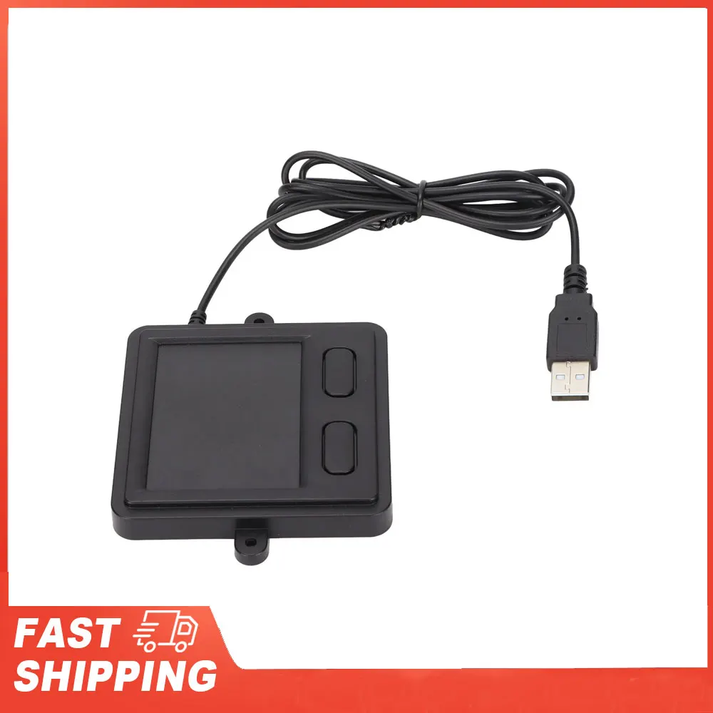 Pavé tactile USB portable compact 2 boutons design moderne connexion fiable usage pratique accessoire bureau e