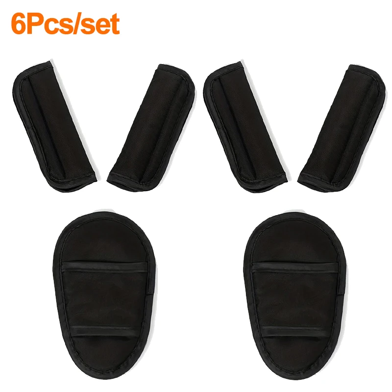 Coussin protecteur universel pour poussette et siège auto 6 pièces confort et sécurité bébé matériau synthétiq
