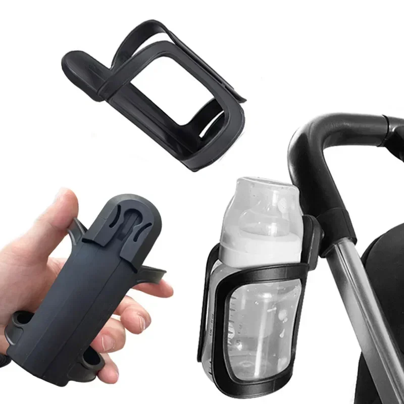 PorteGobelet pour Poussette Bébé Accessoire Pratique Sécurité Design Moderne Support Bouteilles Matériel Durab