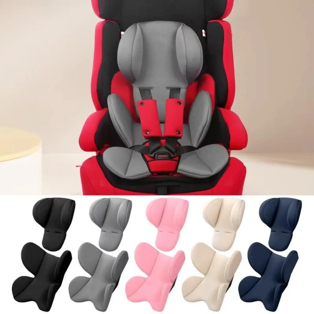 Coussin de poussette universel pour bébé doux et respirant tapis de chariot pour enfants doublure de support c