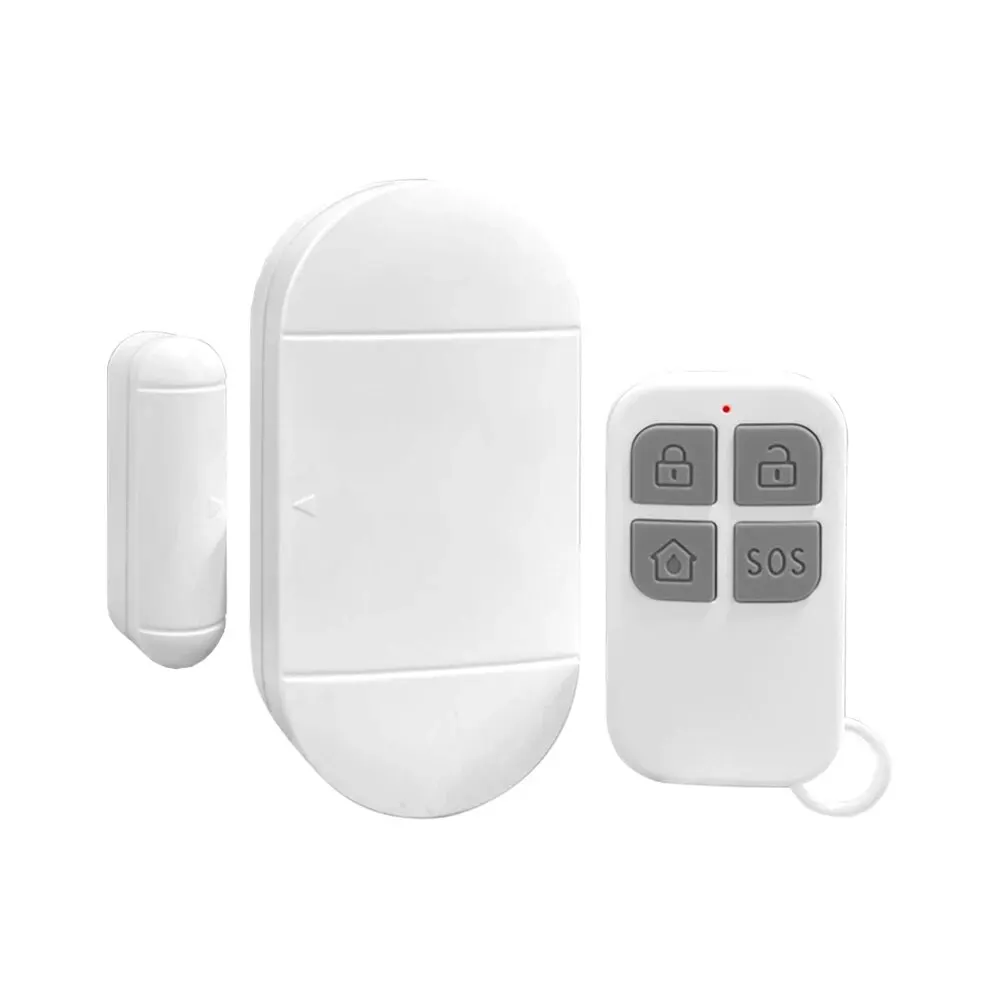 Système d'alarme sans fil pour la sécurité de la maison capteur de porte et fenêtre télécommande avec SOS desi