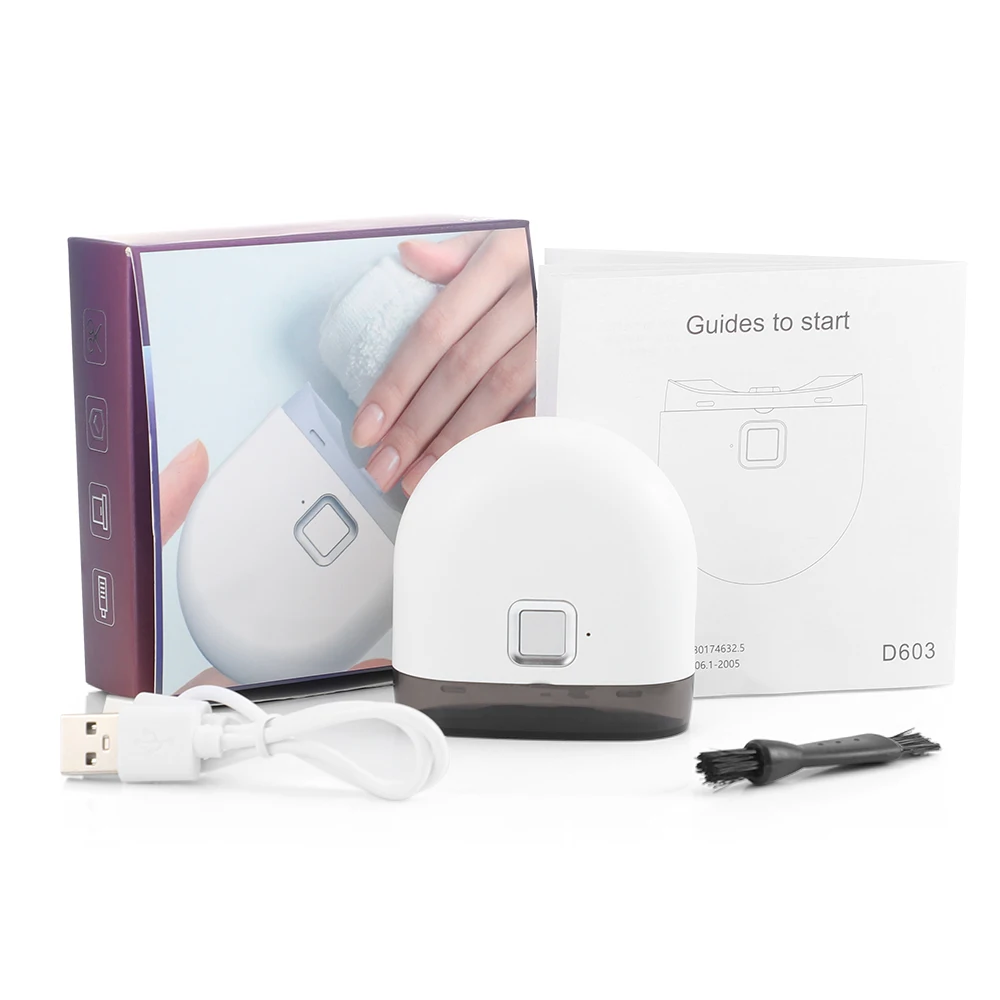 Nettoyeur de peau électrique automatique Dear Beauty design moderne compact blanc accessoires inclus soins bea