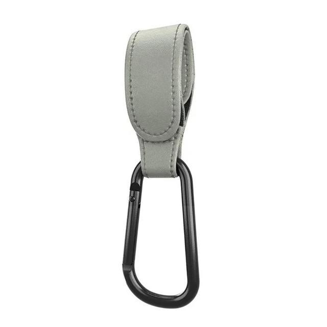 Crochets pratiques pour poussette bébé Clips accessoires poussette Mousqueton aluminium suspendre sacs à couch