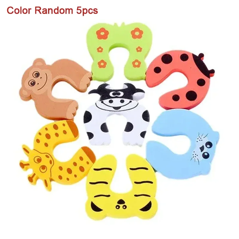 Jouets de bain bébé en forme d'animaux 5 pièces éducatifs sécurisés