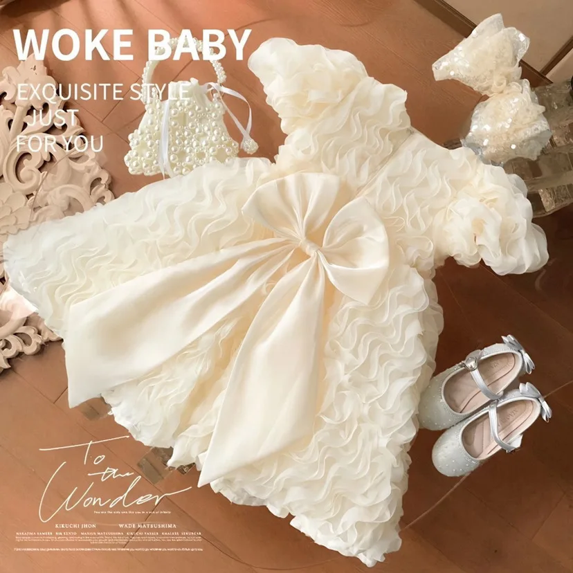 Robe princesse filles 17 ans robe anniversaire élégante fleurs gros