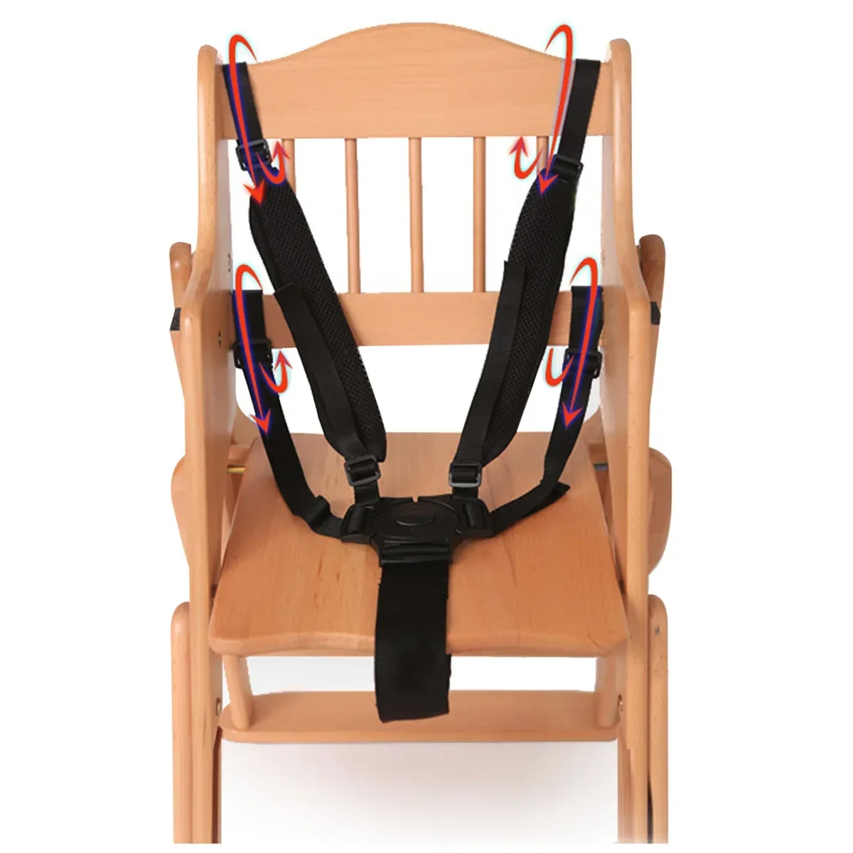 Harnais universel 5 points bébé sécurité stroller chaise haute ceinture auto enfant accessoire poussette