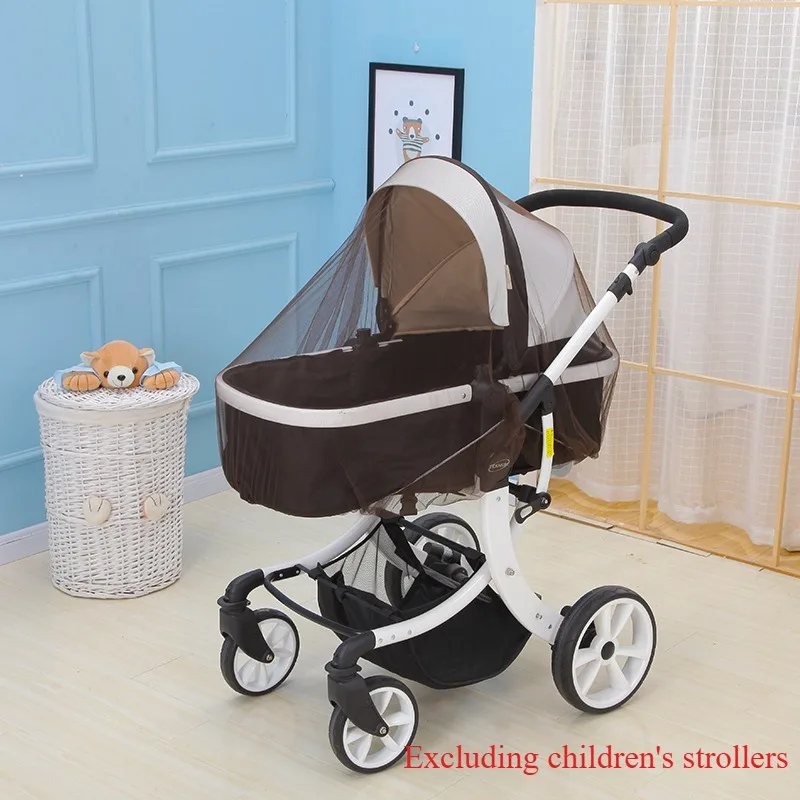 Moustiquaire pour poussette bébé protection antimoustiques UV respirante sécuritaire 多颜色 facile à installer po