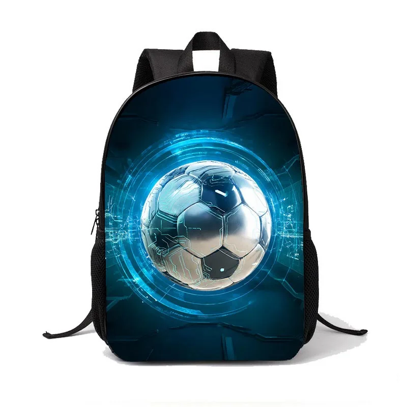 Sac à dos enfant football design moderne sac tendance garçon fille école primaire sac à dos confortable matièr