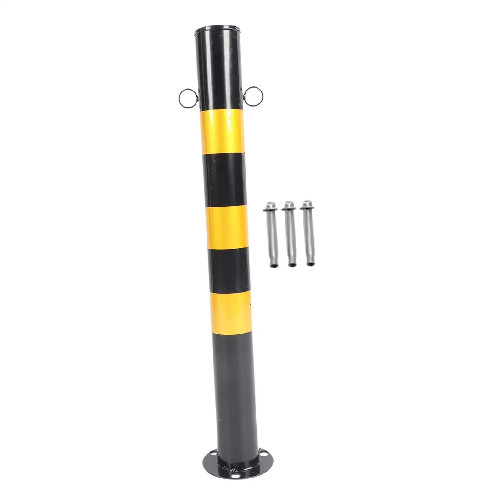 Barrière de stationnement robuste bébé protection 75cm sécurité enfants matériaux métal durable design visibil