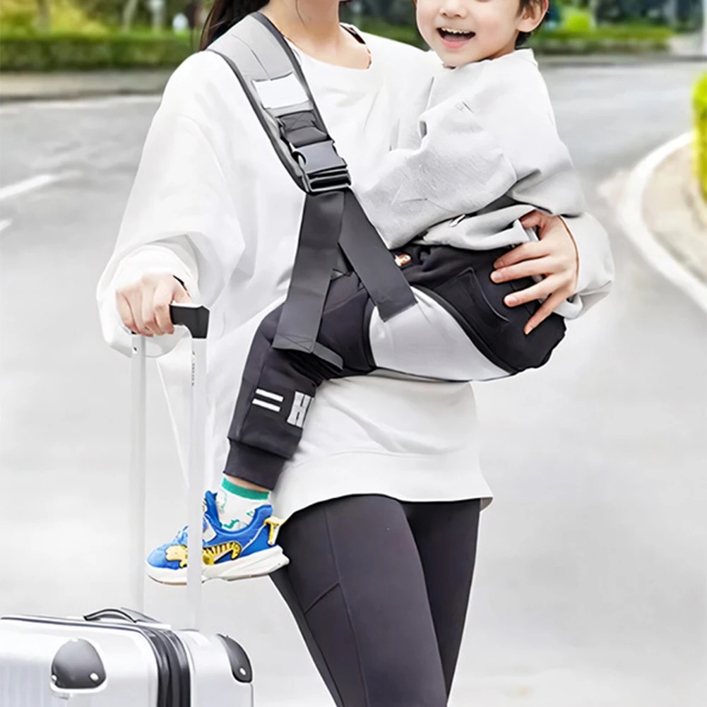 Couverture de transport avant pour bébé portebébé confortable et doux sangles de transport pour enfants en bas