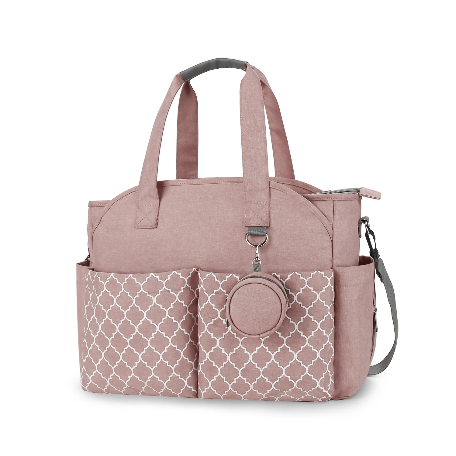 Sac à couches fourre-tout sac à langer pour bébé avec bandoulière Portable étanche et grande capacité pour mam