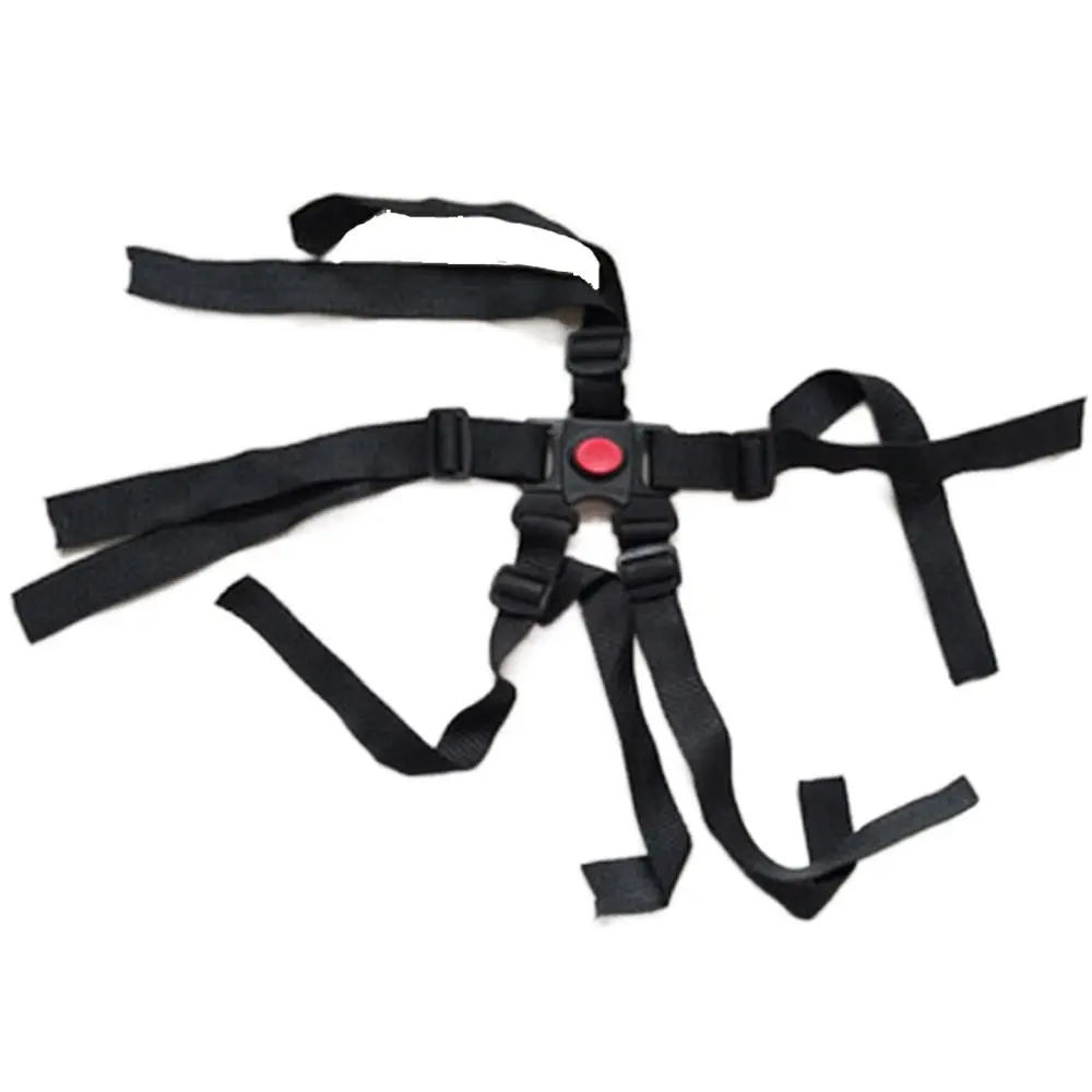Ceinture de sécurité pour poussette bébé 5 points landau salle à manger harnais安全 matériau PP et polyamide noi