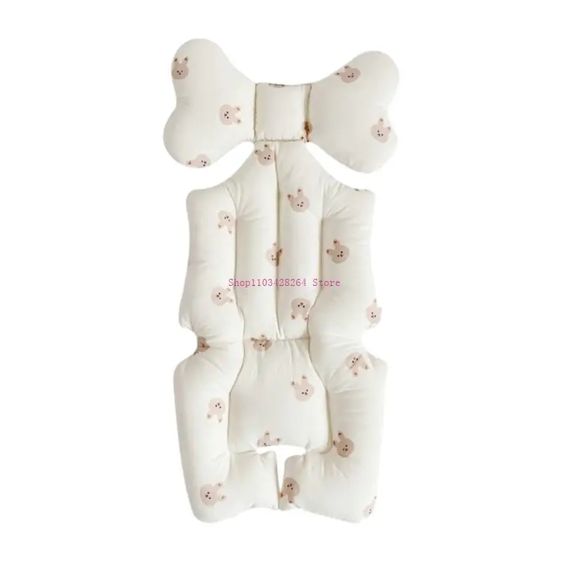 Coussin universel pour poussettes et sièges auto bébé imprimé animal doux et confortable 02 ans