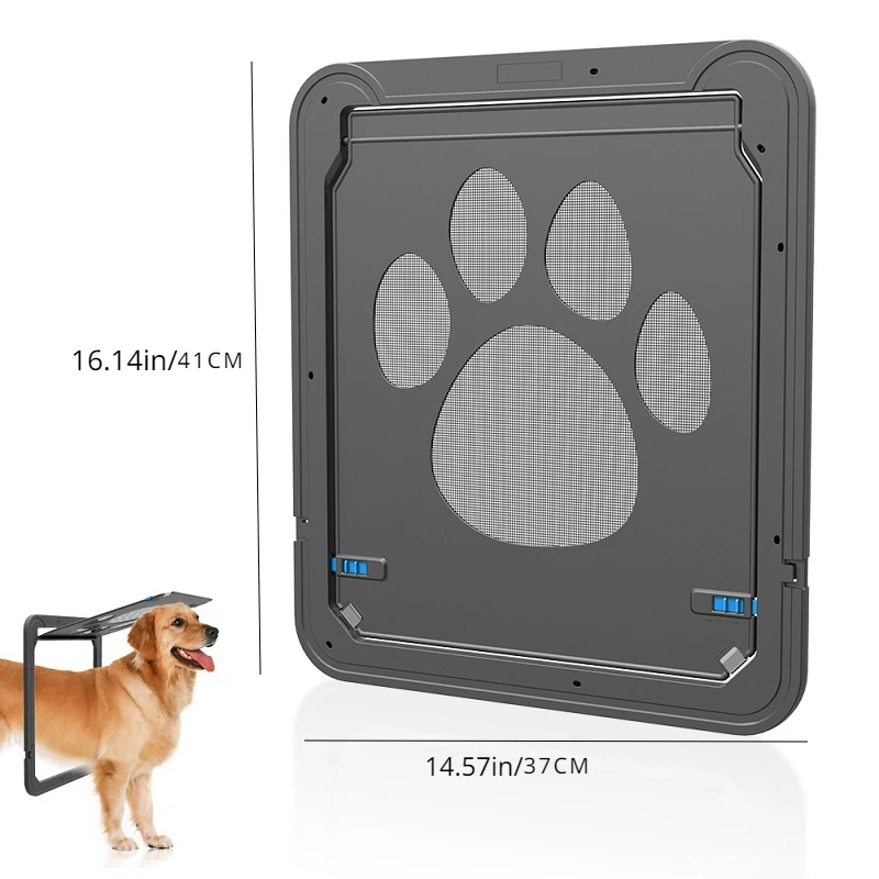 Porte pour animaux de compagnie en plein air chiens chats fenêtre porte maison entrez librement mode joli jard