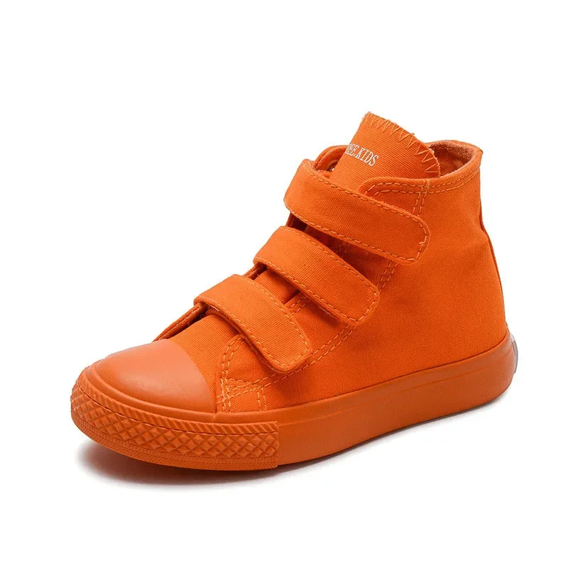 Baskets enfants montantes velcro antiglisse couleur vif confortable chaussures décontractées sportives été pri
