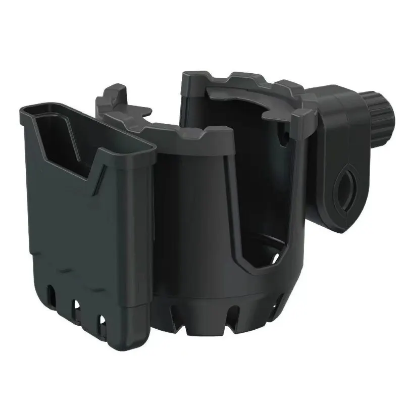 Support multifonctionnel pour téléphone et gourde poussette vélo fixe sécurisé design moderne plastique durabl