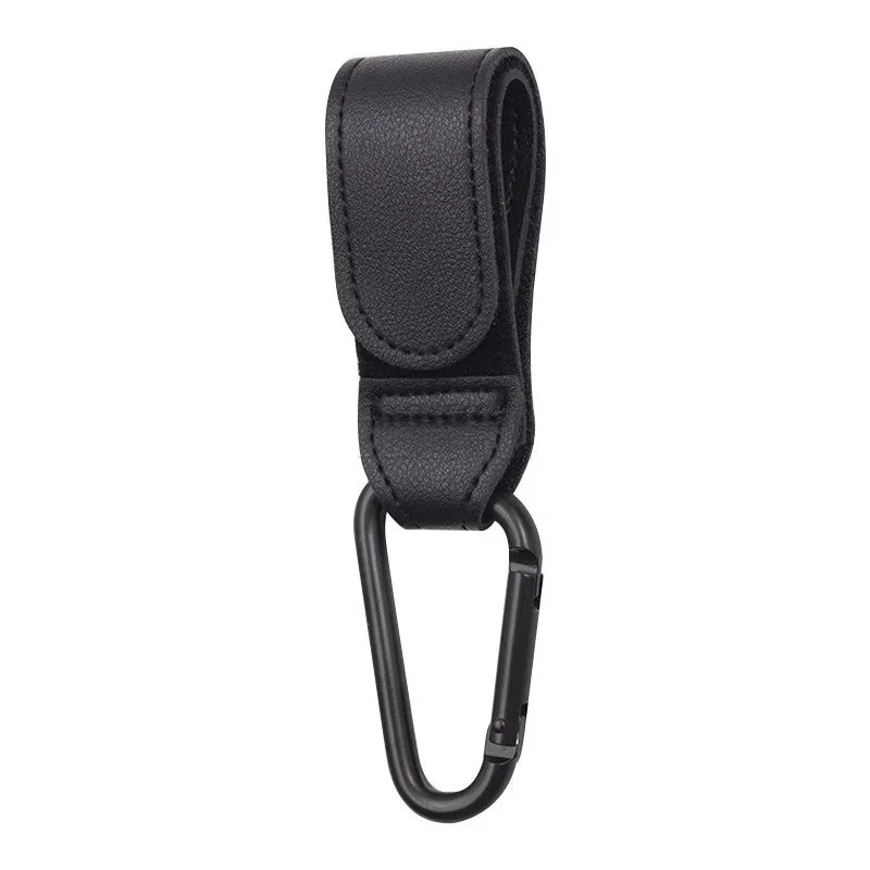 Organisateur sac poussette 360° rotatif en cuir PU bébé accessoire de portage pratique et sécurisé
