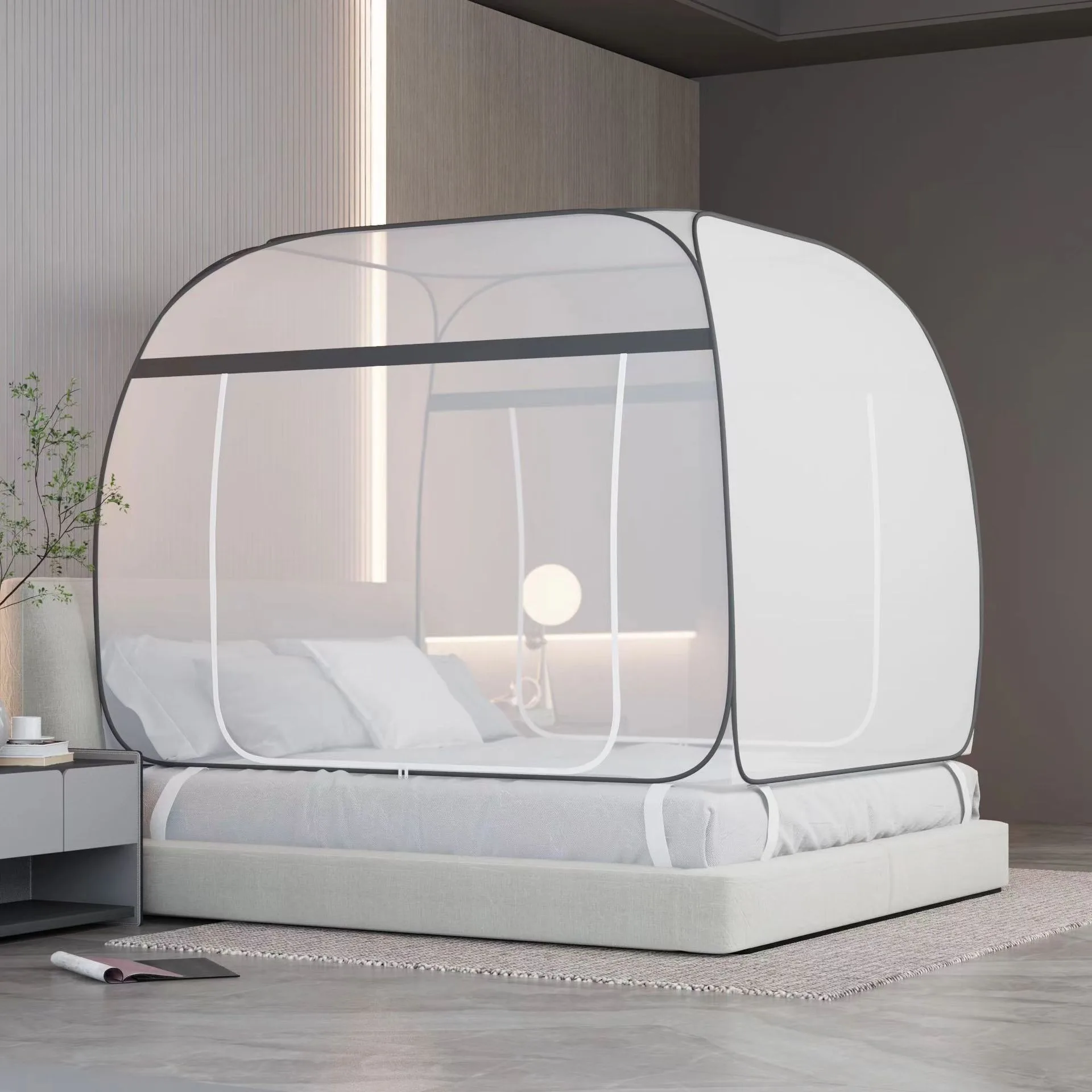 Moustiquaire sans installation bébé protection antimoustiques intégrée