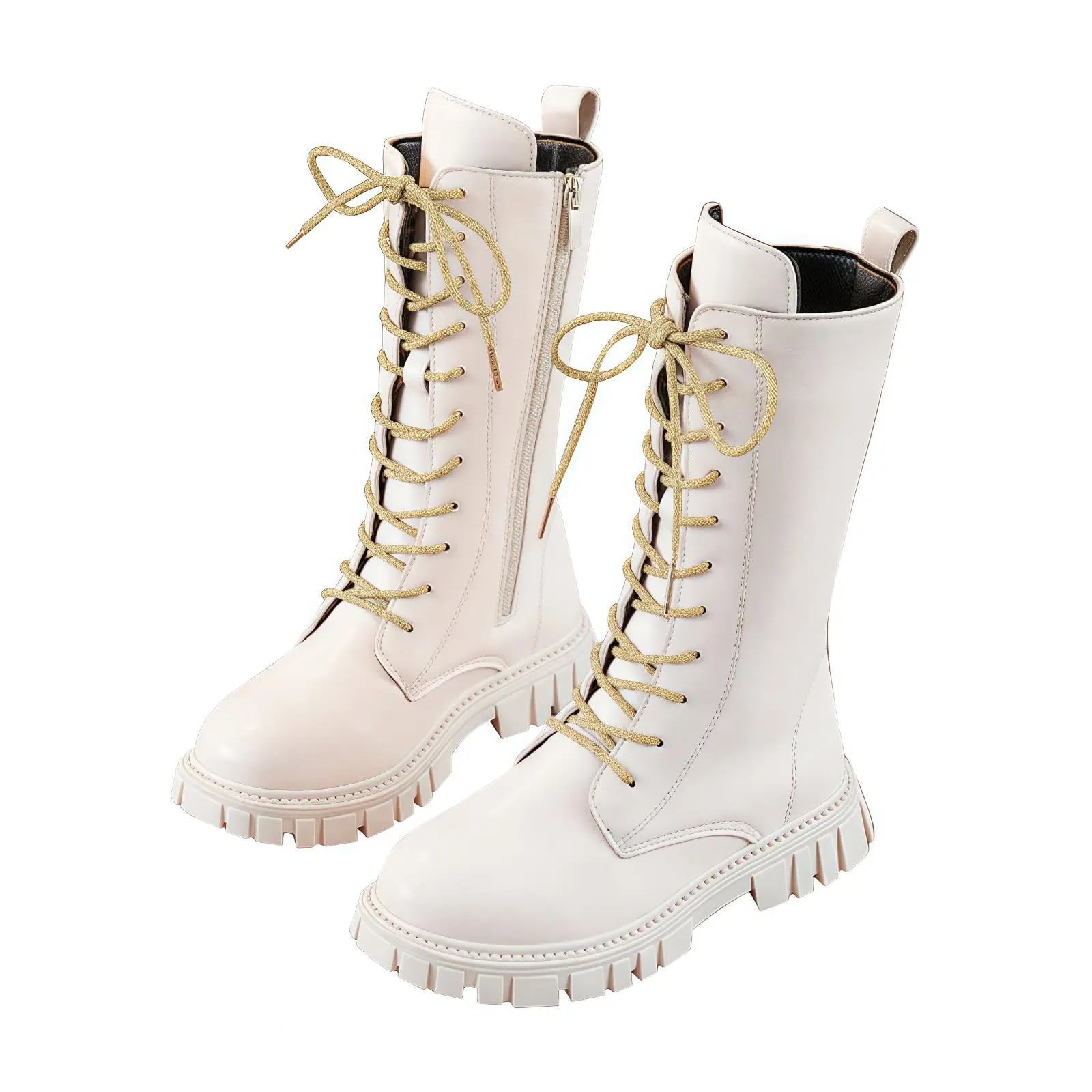 Bottes longues simples pour filles, couleur unie, fond souple, meilleures bottes en cuir pour enfants, bottes 