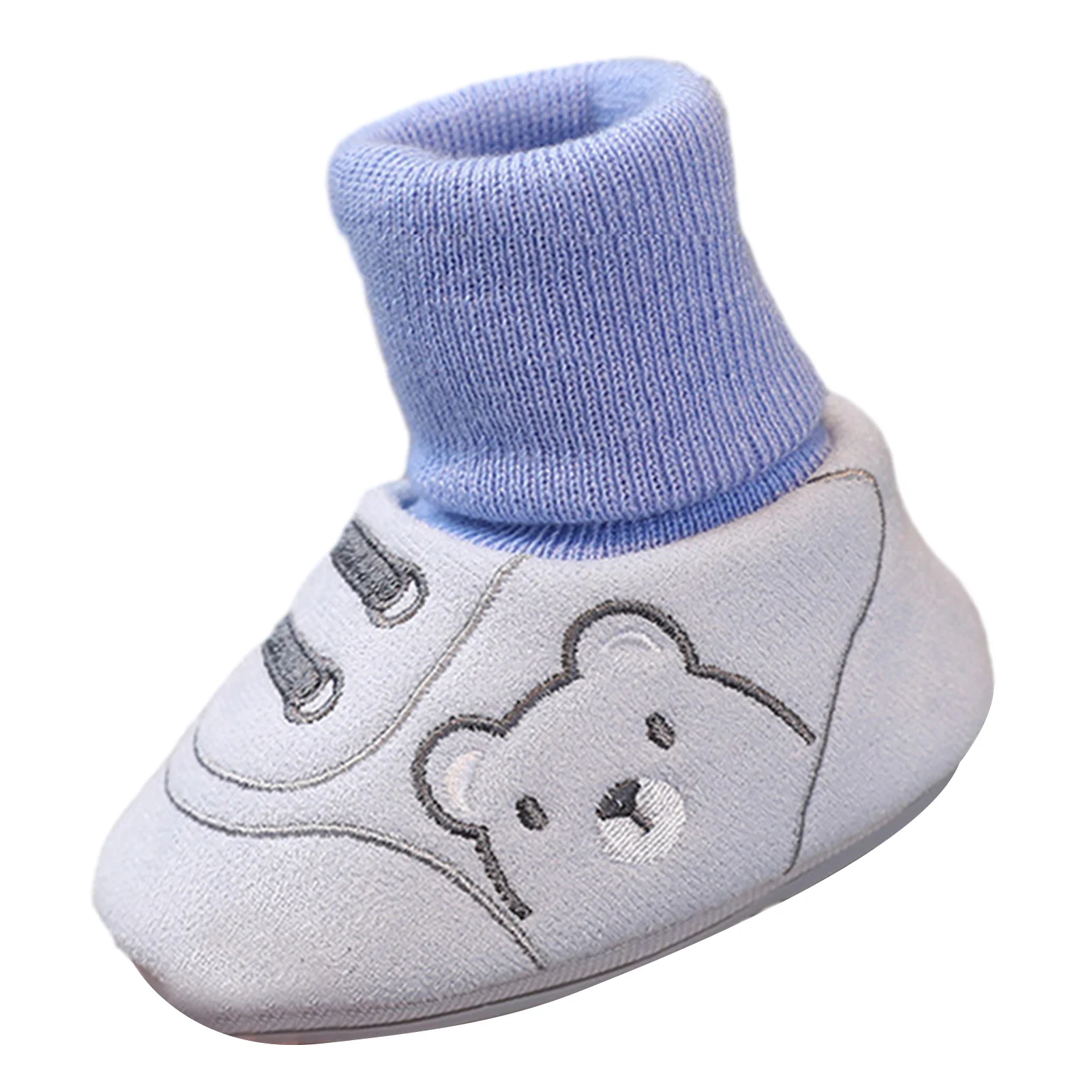 Chaussons bébé intérieur automne hiver confort chausson tricot doux antifroid maintien cheville style mignon b