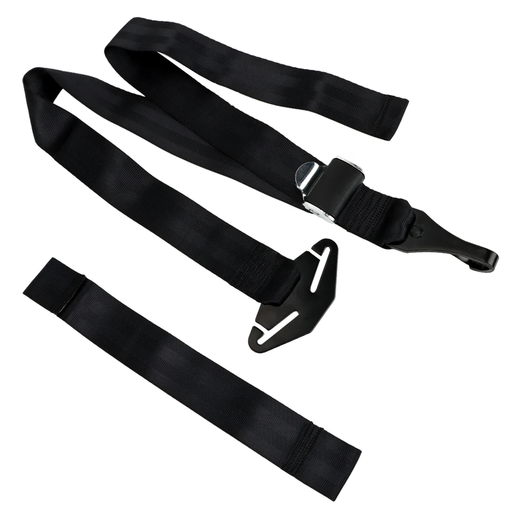 Sangle de sécurité voiture universelle pour enfants et objets sangle de retenue en métal et polyester fixation