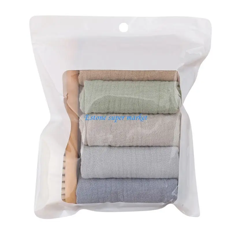 Ensemble de serviettes carrées en lin naturel pour bébé 4 couleurs