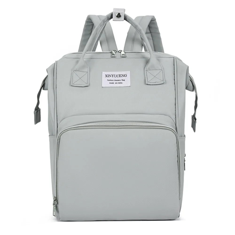 Sac à dos multifonctionnel maman grande capacité tissu Oxford résistant sac à couches bébé style moderne confo