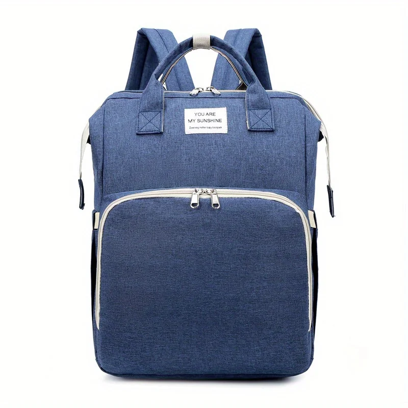 Sac à dos bébé 3 en 1 nom brodé personnalisé grande capacité matériaux sûrs portage confortable sac à couches 