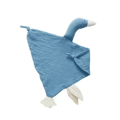 Oreiller de Sommeil en Plush pour Bébé Forme d'Oie Doux et Réconfortant Accessoire de Confort pour Nourrisson 