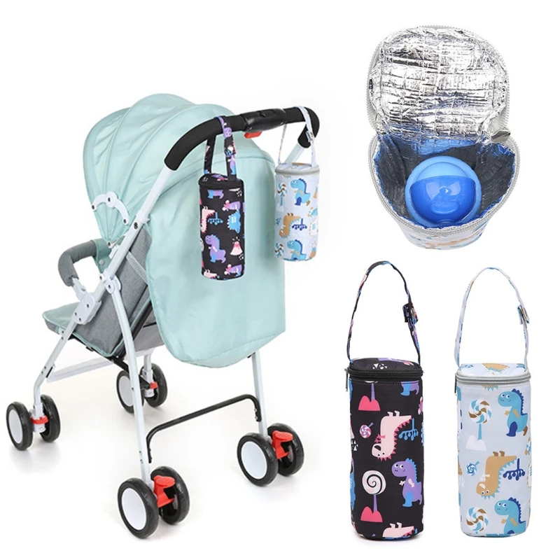 Sac isotherme portable pour poussette sac de conservation pour biberon accessoire bébé style moderne isolation
