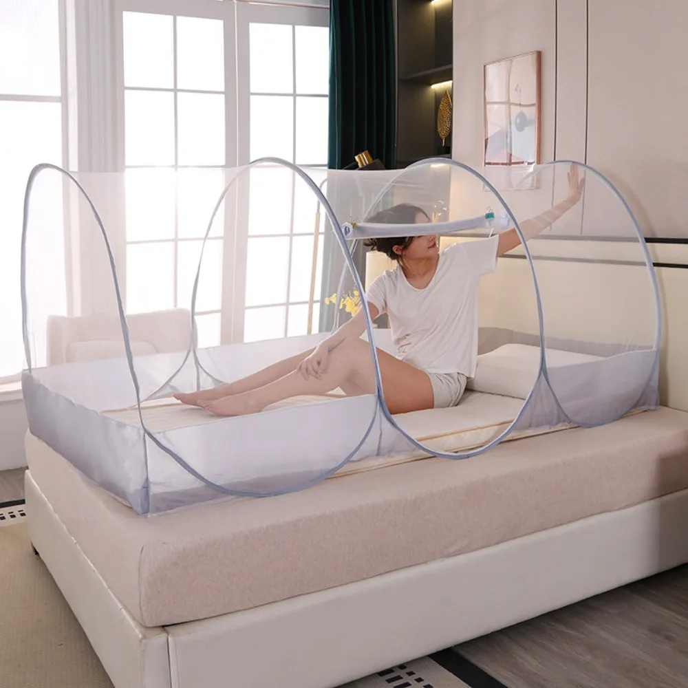 Moustiquaire voyage antimoustiques filet couchage pliable ajustable polyester style F portable bébé enfant usa