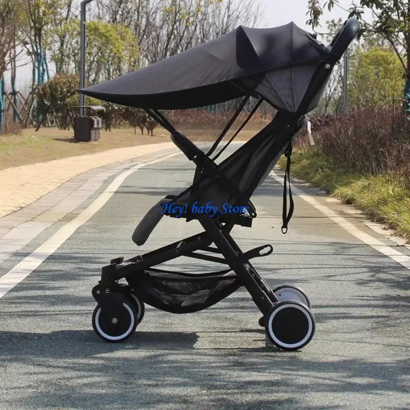 Poussette haute paysage pour bébé Q1fe Infant protection solaire confort optimal idéale pour promenades urbain