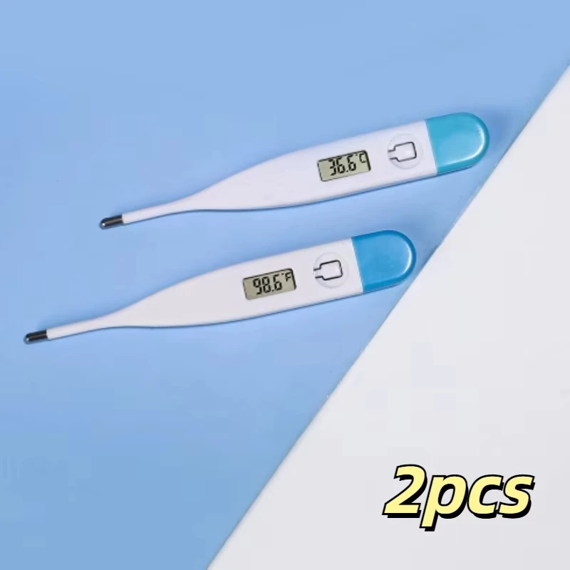 Thermomètre numérique pour bébé mesurage température corporelle design moderne portable usage domestique écran