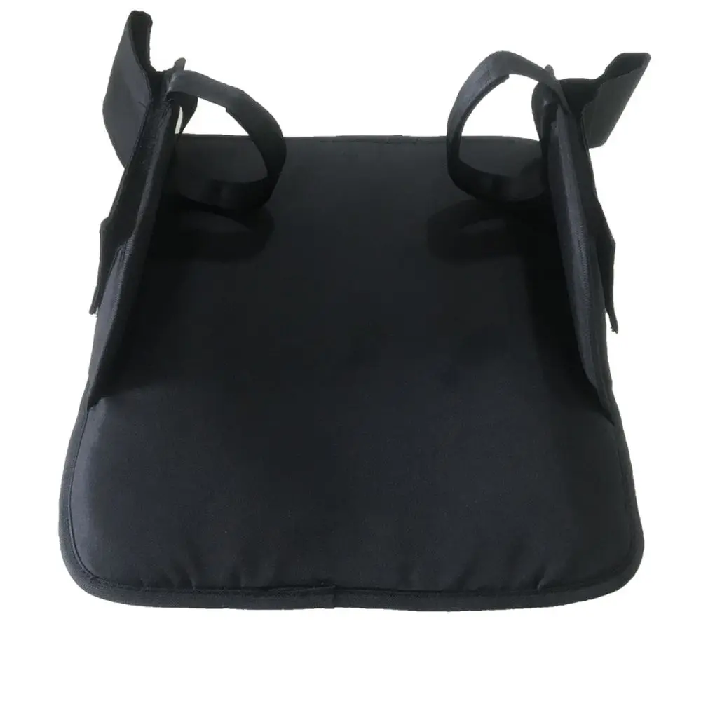 Support de siège confortable pour poussette bébé en tissu Oxford reposepieds noir