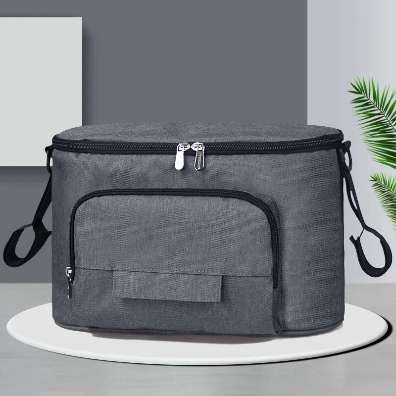 Sac isotherme pour poussette glacière portable grande capacité sac de rangement bébé sac à bouteilles accessoi