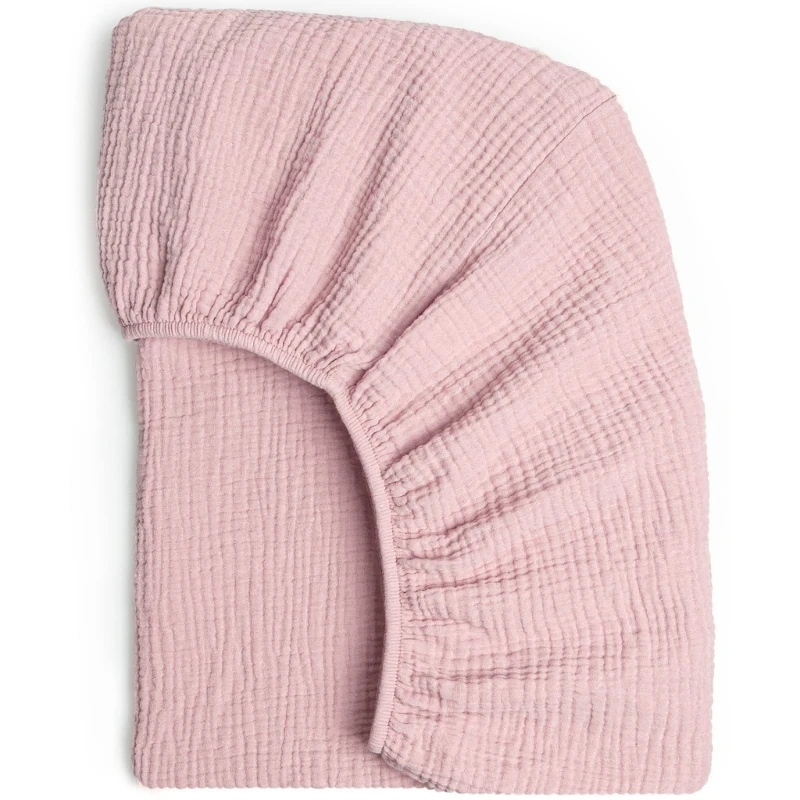 Draphousse bébé en coton housse de matelas gaufrée protection lit bébé