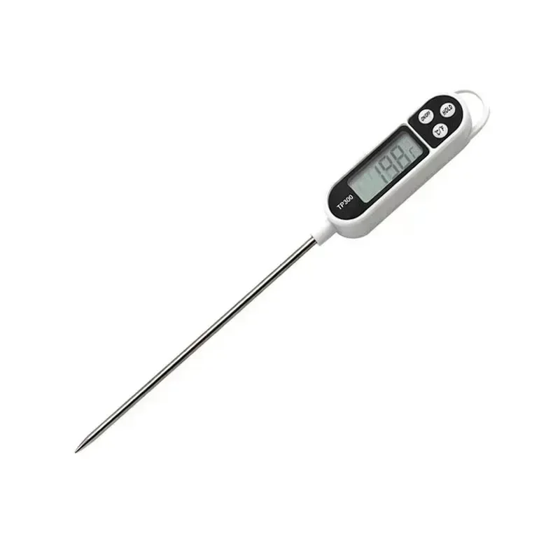 Thermomètre numérique TP300 pour cuisson viande BBQ four eau huile outil cuisine LCD écran acier inoxydable fa