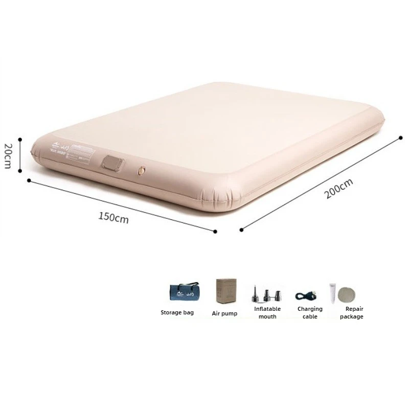 Matelas gonflable portable bébé camping extérieur tapis confortable sécurité doux matériau PVC accessoires inc